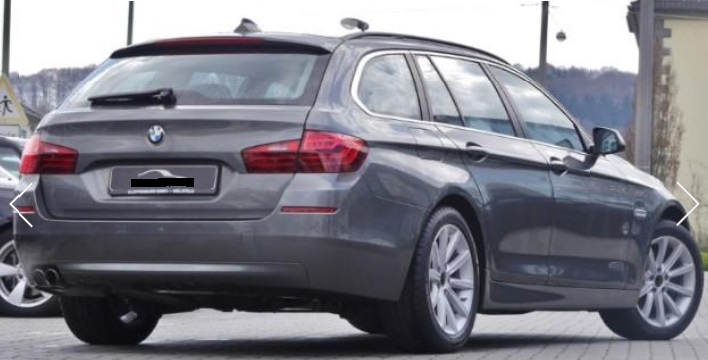 lhd car BMW 5 SERIES (01/01/2015) - 